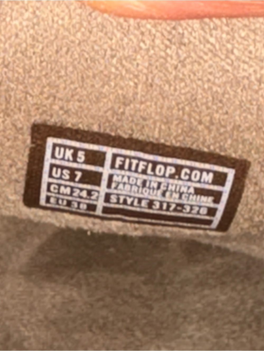 Fitflop Beige Suede Mules - Picture 7 of 7